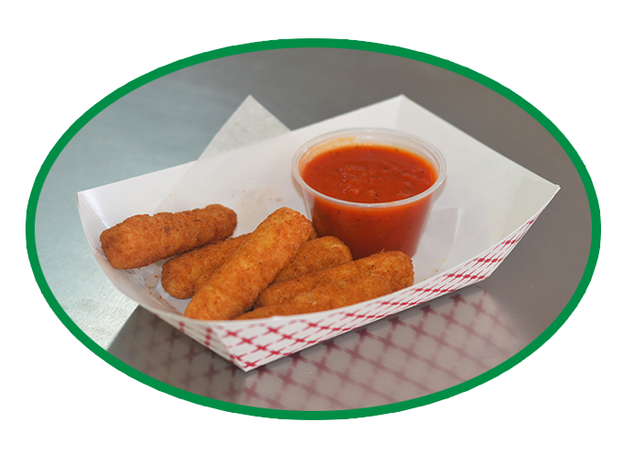 cheese sticks and sauce